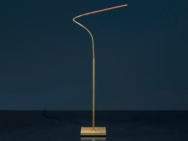LOLA T - LED adjustable brass desk lamp (Request Info).