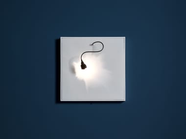 LUCE CHE DIPINGE - LED canvas wall lamp with swing arm (Request Info).