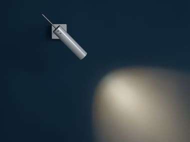 LUCENERA 502 - LED adjustable carbon fibre wall lamp.