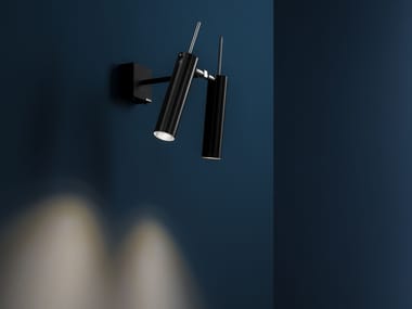 LUCENERA 503 - LED adjustable carbon fibre wall lamp (Request Info).