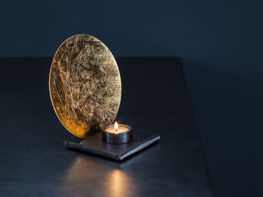 LUNA - Aluminium candle holder (Request Info).