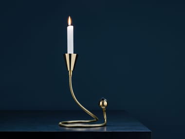MIRACOLO - Brass candle holder (Request Info).