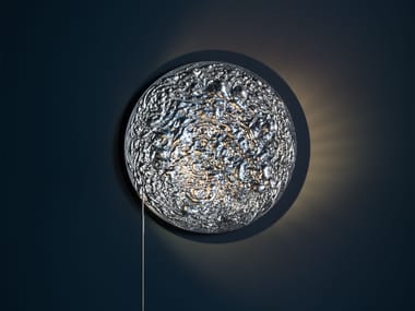 STCHU-MOON 08 - Aluminium wall lamp / floor lamp (Request Info).