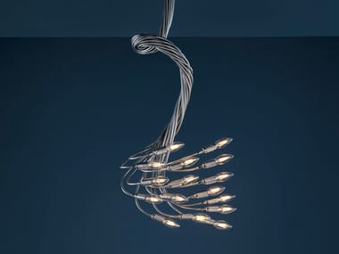 TURCI? 16 / 21 / 36 - LED adjustable metal ceiling lamp (Request Info).