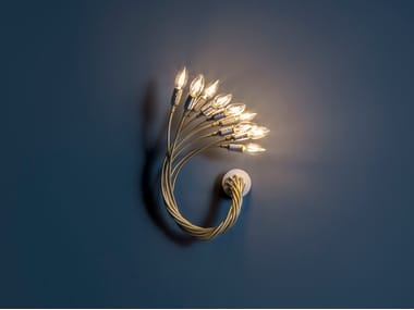 TURCI? 9 - LED metal wall lamp with swing arm (Request Info).