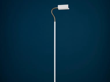 U. F FLEX - LED adjustable painted metal floor lamp (Request Info).