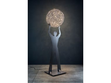UOMO DELLA LUCE XXL - LED metal floor lamp (Request Info).