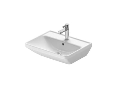 D-NEO - Rectangular wall-mounted ceramic washbasin by Duravit