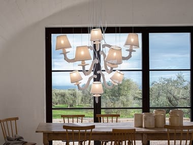 DEJA-VU - Ceramic chandelier (Request Info).