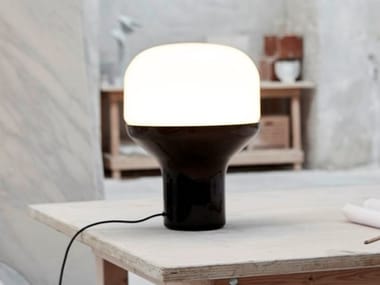 DELUX - LED glass and aluminium table lamp (Request Info).