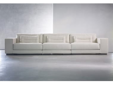 DIEKE LIVING - Sectional 3 seater fabric sofa by Piet Boon
