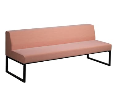 DINER - Sled base fabric sofa (Request Info).