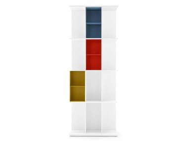 DIVISION - Freestanding divider MDF bookcase (Request Info).