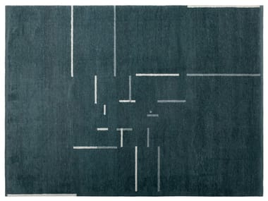 DIZZY - Handmade rectangular wool rug (Request Info).