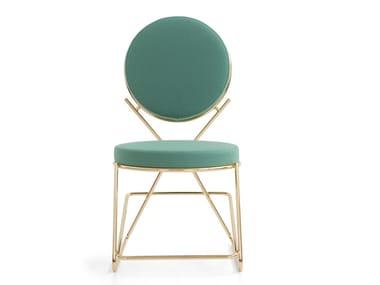 DOUBLE ZERO - Medallion upholstered chair (Request Info).