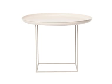DUKE MEDIUM - Round metal coffee table (Request Info).