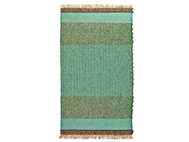 RUG ECO 02 - Rectangular striped polypropylene rug (Request Info).