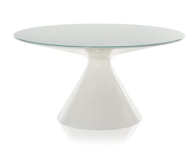 ED - Round polyethylene table with light (Request Info).