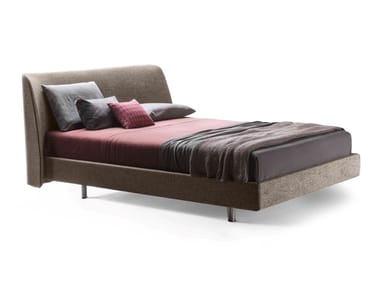 EDEL - Double bed with upholstered headboard (Request Info).