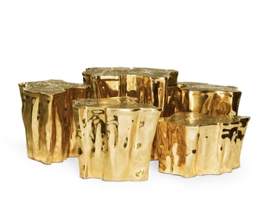 EDEN SERIES - Brass coffee table for living room (Request Info).