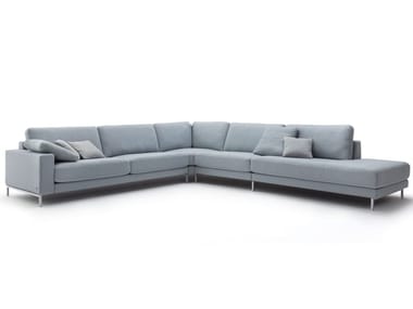 ROLF BENZ 011 EGO - Corner fabric sofa (Request Info).