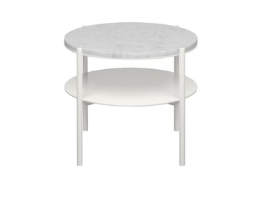 ELBE II - Powder coated steel bistro side table (Request Info).