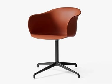 ELEFY JH32 - JH34 - Swivel polypropylene chair with 4-spoke base (Request Info).