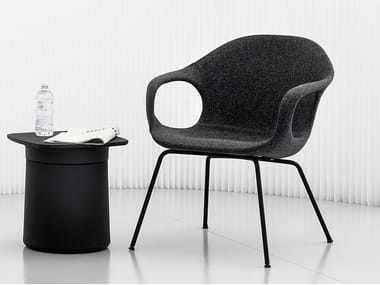 ELEPHANT LOUNGE - Fabric easy chair with armrests (Request Info).