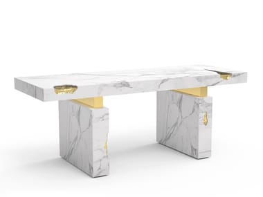 EMPIRE ESTREMOZ - Rectangular marble writing desk (Request Info).