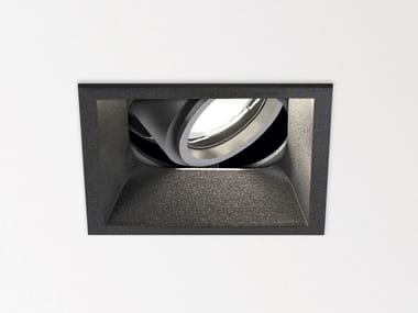 ENTERO SQ - Recessed LED square metal spotlight (Request Info).