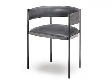 ERA - Leather chair with armrests (Request Info).