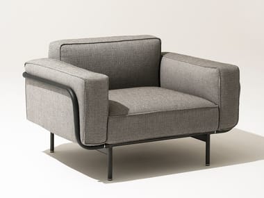ESTENDO - Garden armchair with armrests (Request Info).