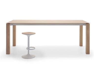 EXTRA HIGH TABLE ME 01146 - Rectangular oak high table (Request Info).