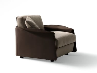 FABULA - Fabric armchair with armrests (Request Info).