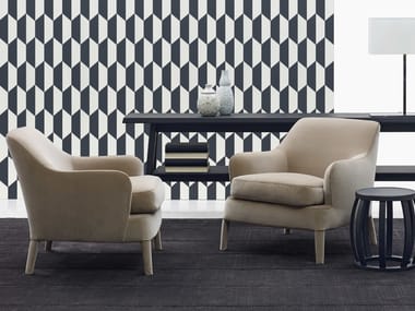 FEBO - Fabric armchair with armrests (Request Info).