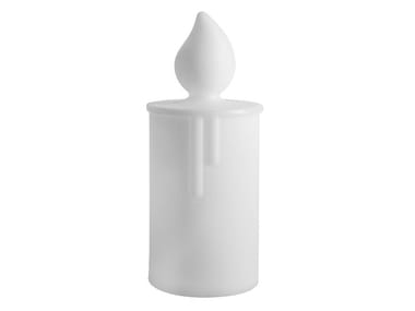 FIAMMA / FIAMMETTA - LED cordless polyethylene table lamp (Request Info).
