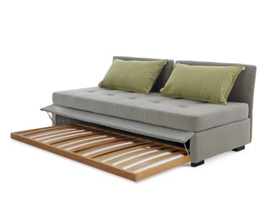 FIGI ISOLETTO ESTRAIBILE - 2 seater fabric sofa bed with removable cover (Request Info).