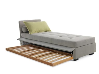 FIGI ISOLINO ESTRAIBILE - Upholstered fabric day bed with removable cover (Request Info).