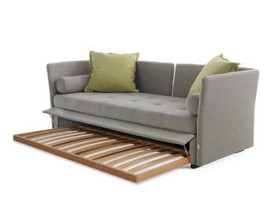 FIGI ISOLOTTO ESTRAIBILE - 2 seater fabric sofa bed with removable cover (Request Info).