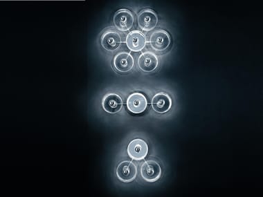 FIORE - 103/123/139/173 - Blown glass wall lamp / ceiling lamp (Request Info).