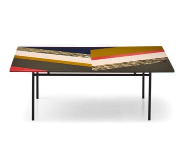 FISHBONE - Rectangular methacrylate coffee table (Request Info).