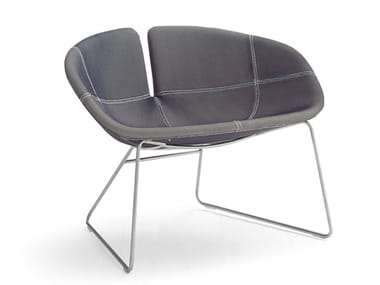 FJORD - Sled base armchair (Request Info).