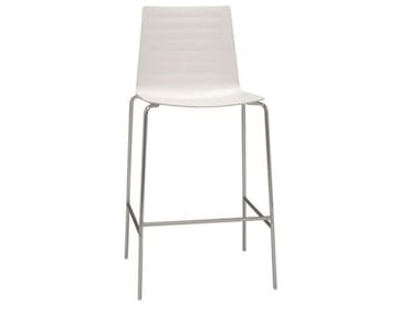 FLEX HIGH BACK BQ1665/BQ1671 - High stool with back with footrest (Request Info).