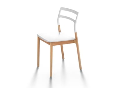 FLORINDA - Stackable solid wood chair (Request Info).