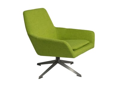 FLOYD - Swivel fabric armchair (Request Info).