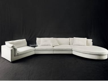 FLOYD - Fabric sofa with chaise longue (Request Info).