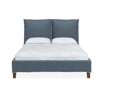 FLY - Bed with removable cover with high headboard (Request Info).
