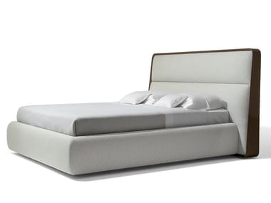 FRAME - Double bed with upholstered headboard (Request Info).