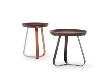 FRINFRI WOOD - Metal coffee table with wooden top (Request Info).