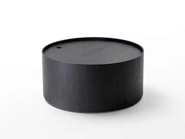 FULL MOON - Round coffee table with storage space (Request Info).